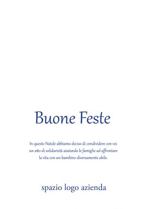 Biglietto cartaceo orizzontale Natale - immagine 9