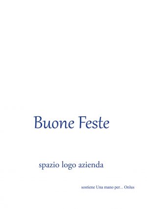 Biglietto cartaceo orizzontale Natale - immagine 7